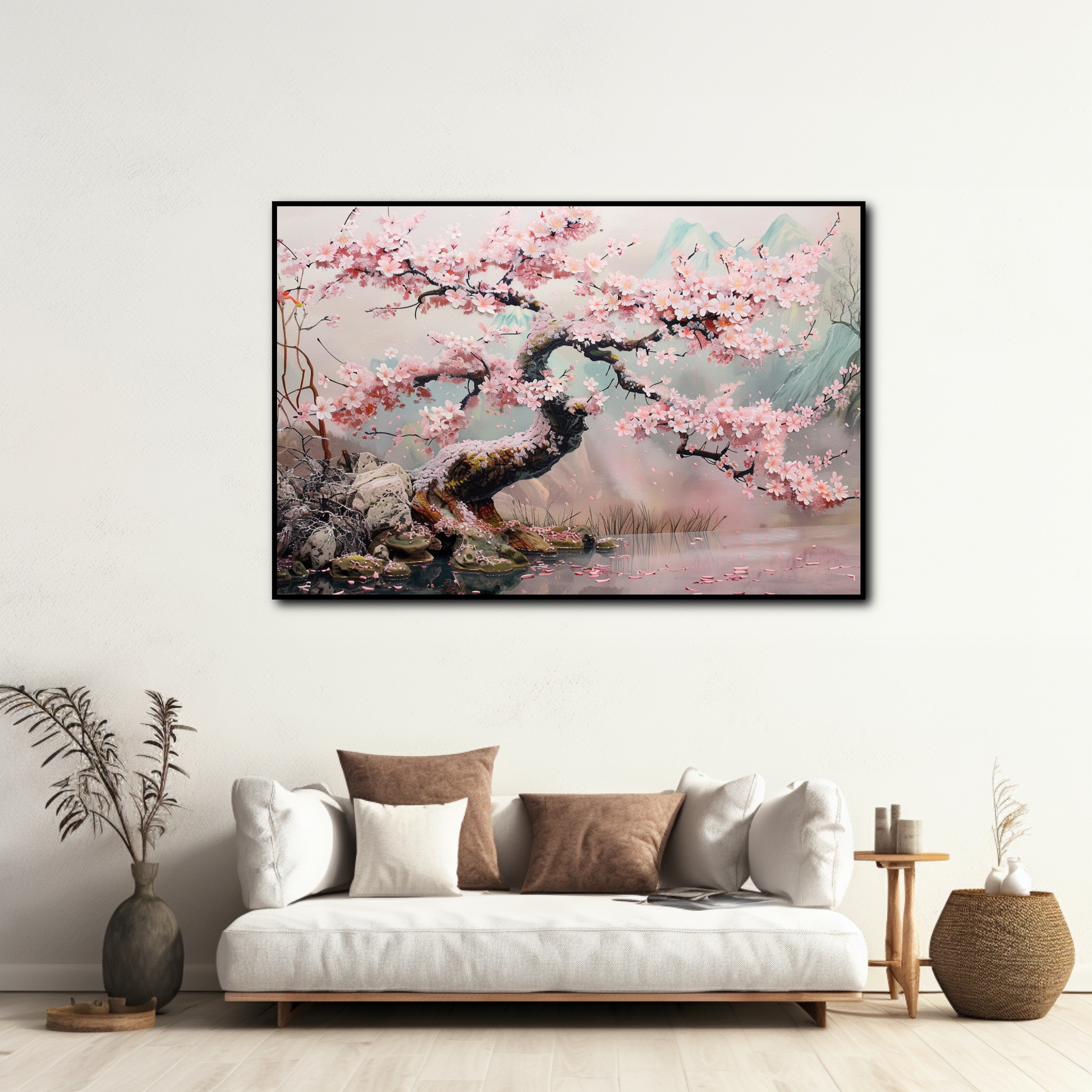 Tableau Multi Panneau 4 Parties Tableau Impression sur Toile Bouquet et Vase de lys Roses Murale Tableau Multi Panneau 4 Parties Tableau Impression sur Toile Bouquet et Vase de lys Roses Murale