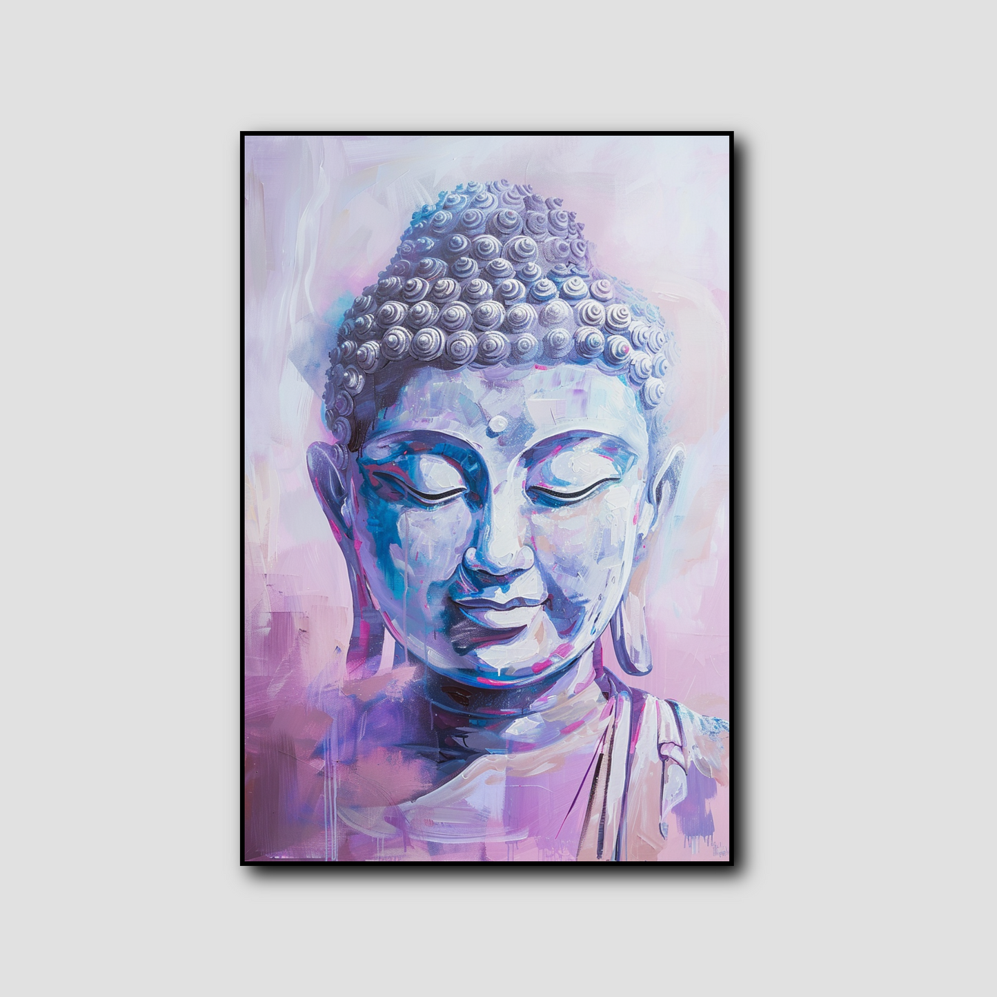 Tableau Bouddha Pastel