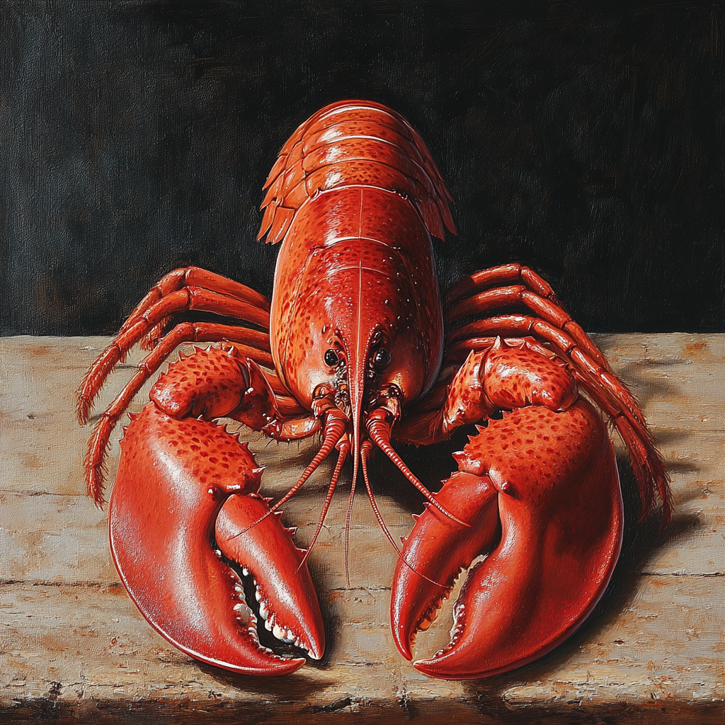 Tableau homard