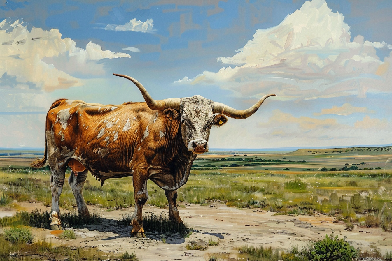 Tableau Texas Longhorn