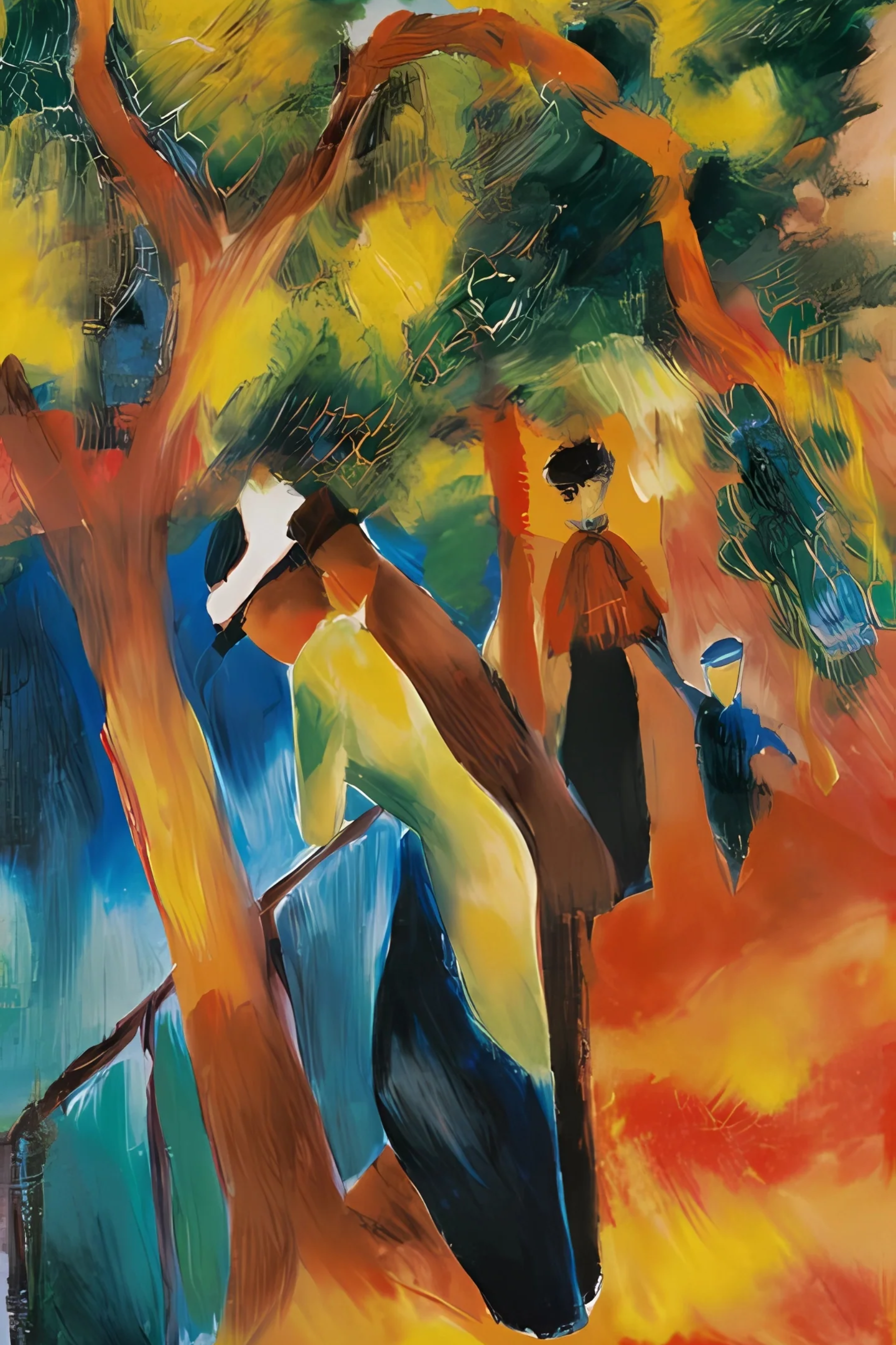 Allée ensoleillée - August Macke