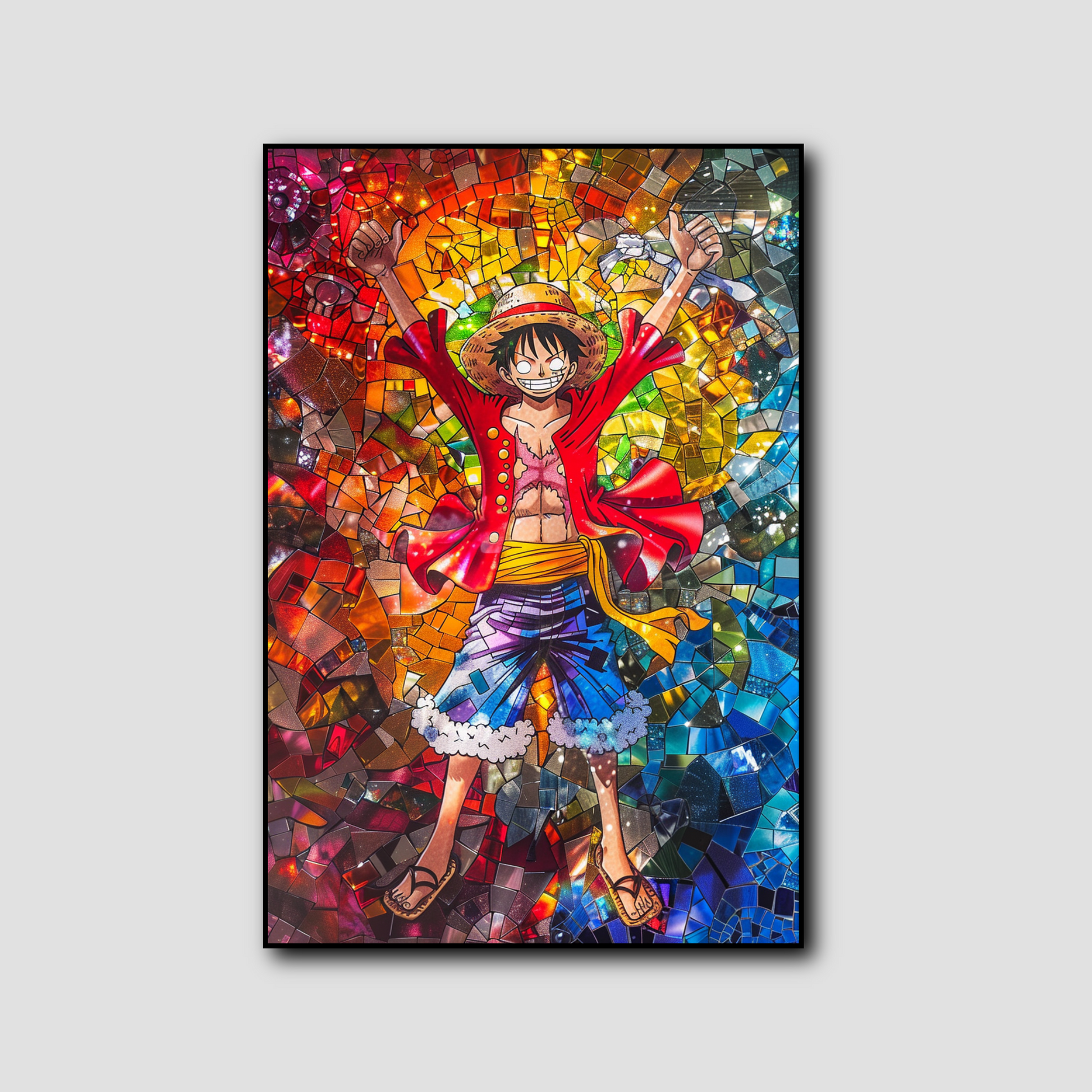 Tableau One Piece Mosaïque