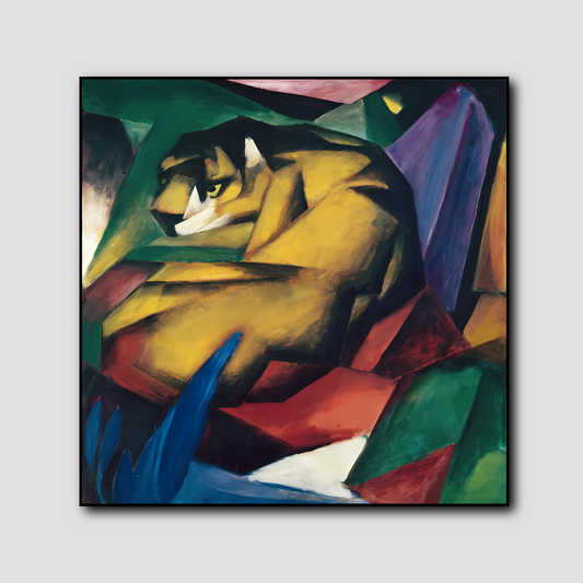 Le tigre - Franz Marc