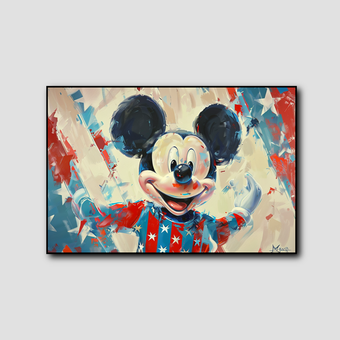 Tableau Disney Mickey USA