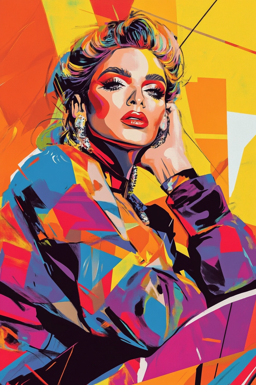 Tableau Madonna Pop Queen