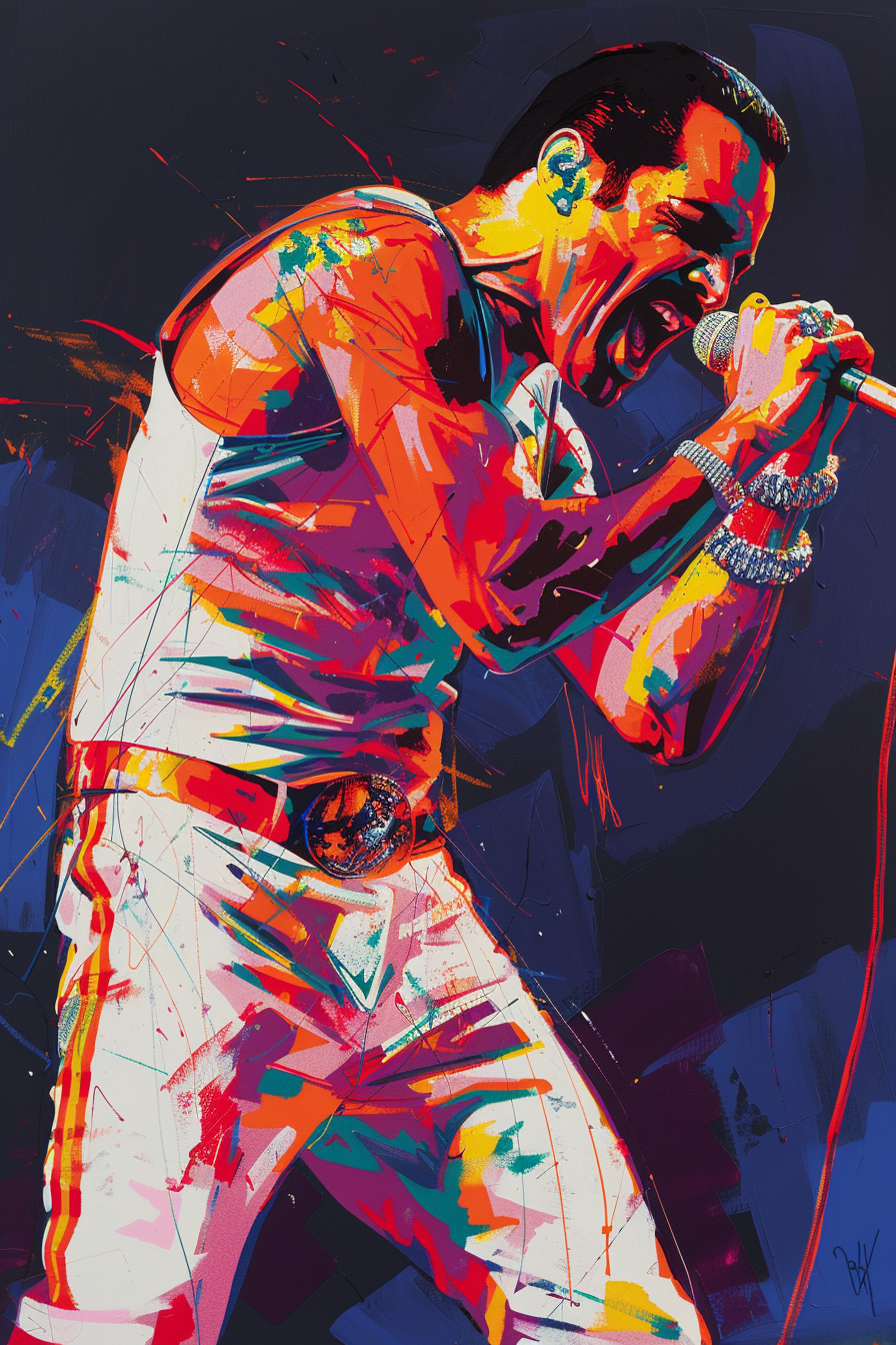 Tableau Freddie Mercury