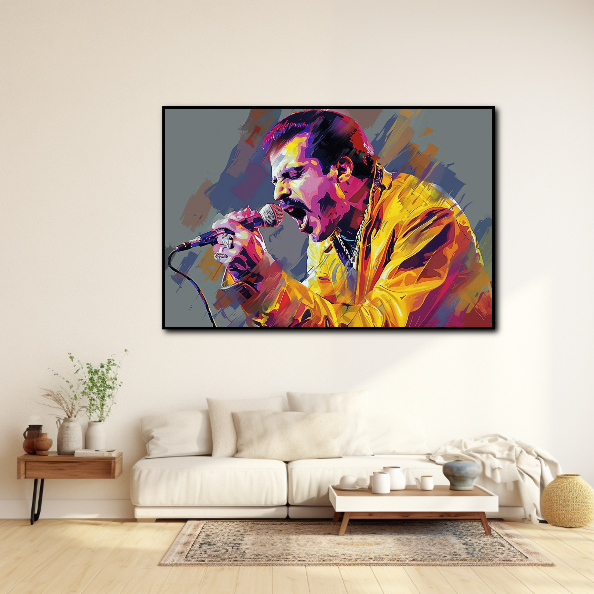 Tableau Queen Freddie Mercury