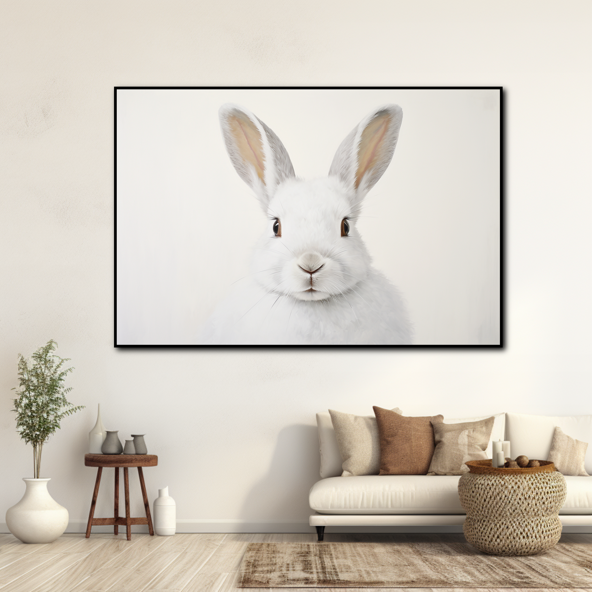 Tableau Scandinave Lapin