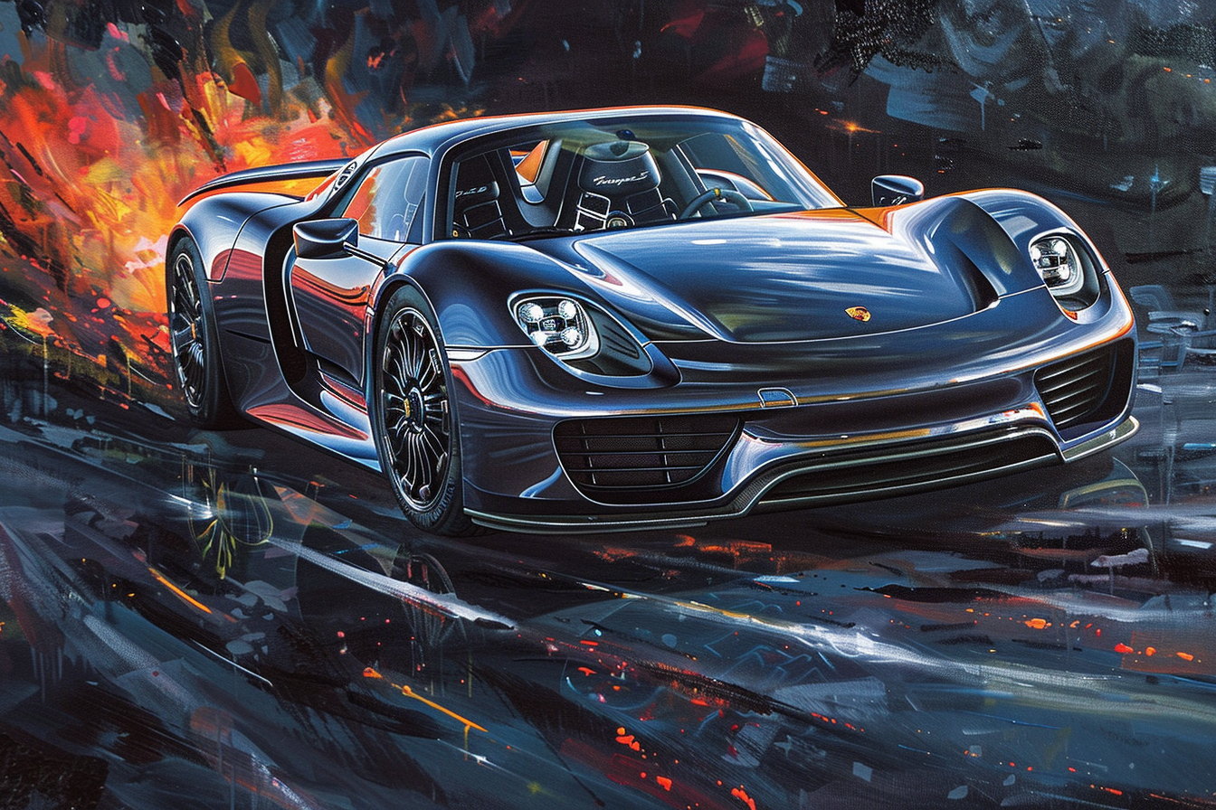 Tableau Porsche 918