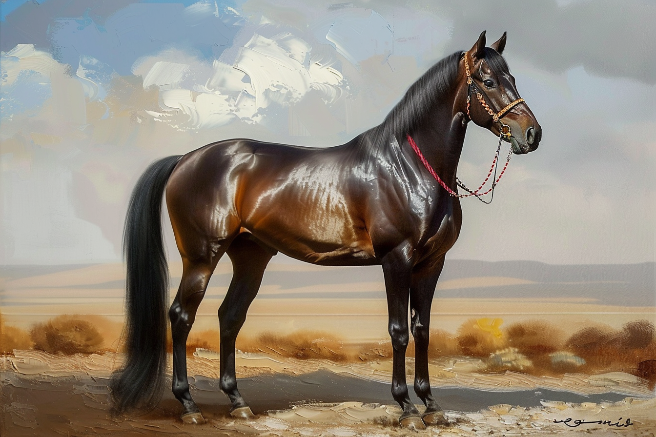 Tableau Cheval Arabe