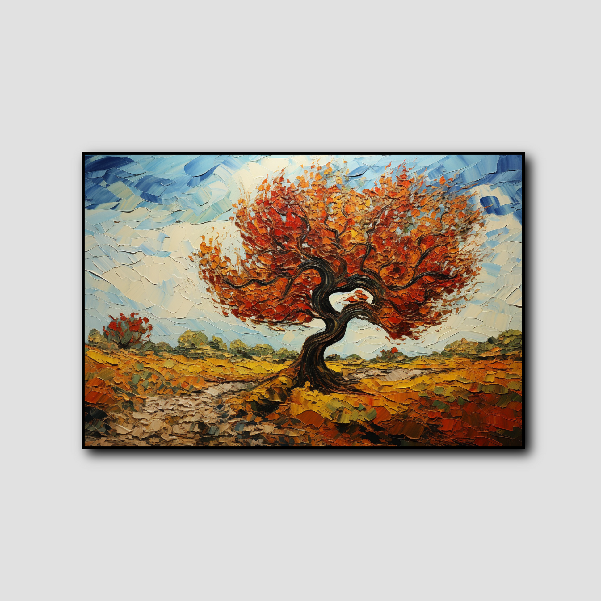 Tableau Arbre Automne