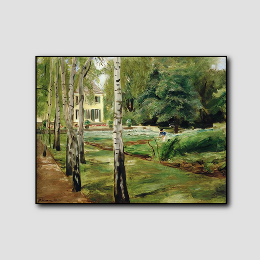 L'allée de bouleaux - Max Liebermann