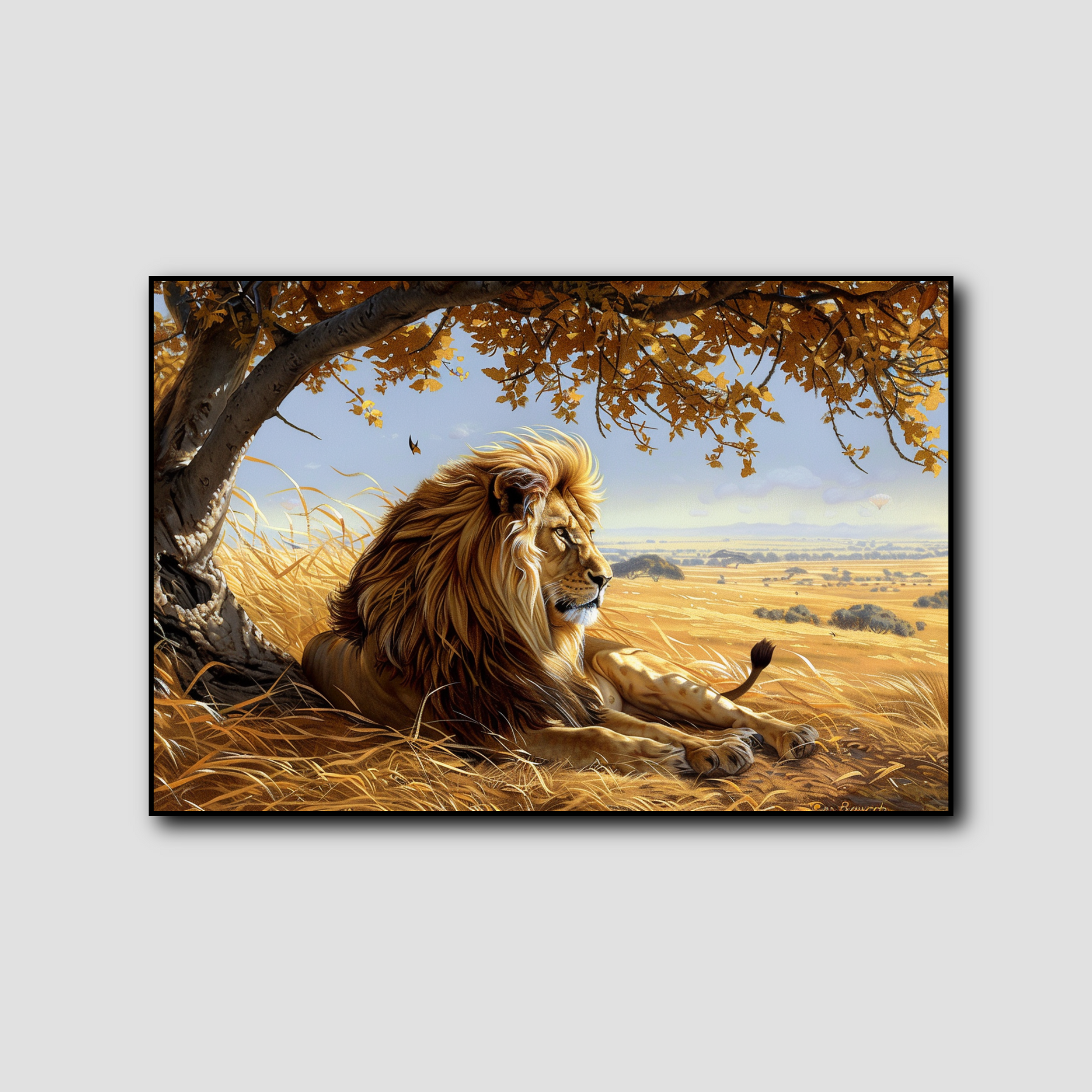 Tableau Lion