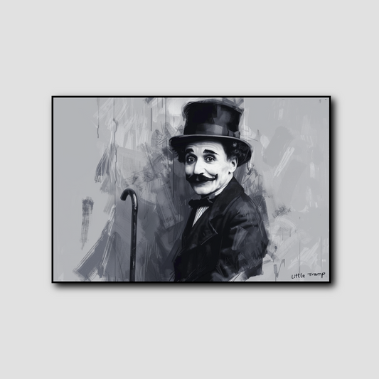 Tableau Charlie Chaplin Art