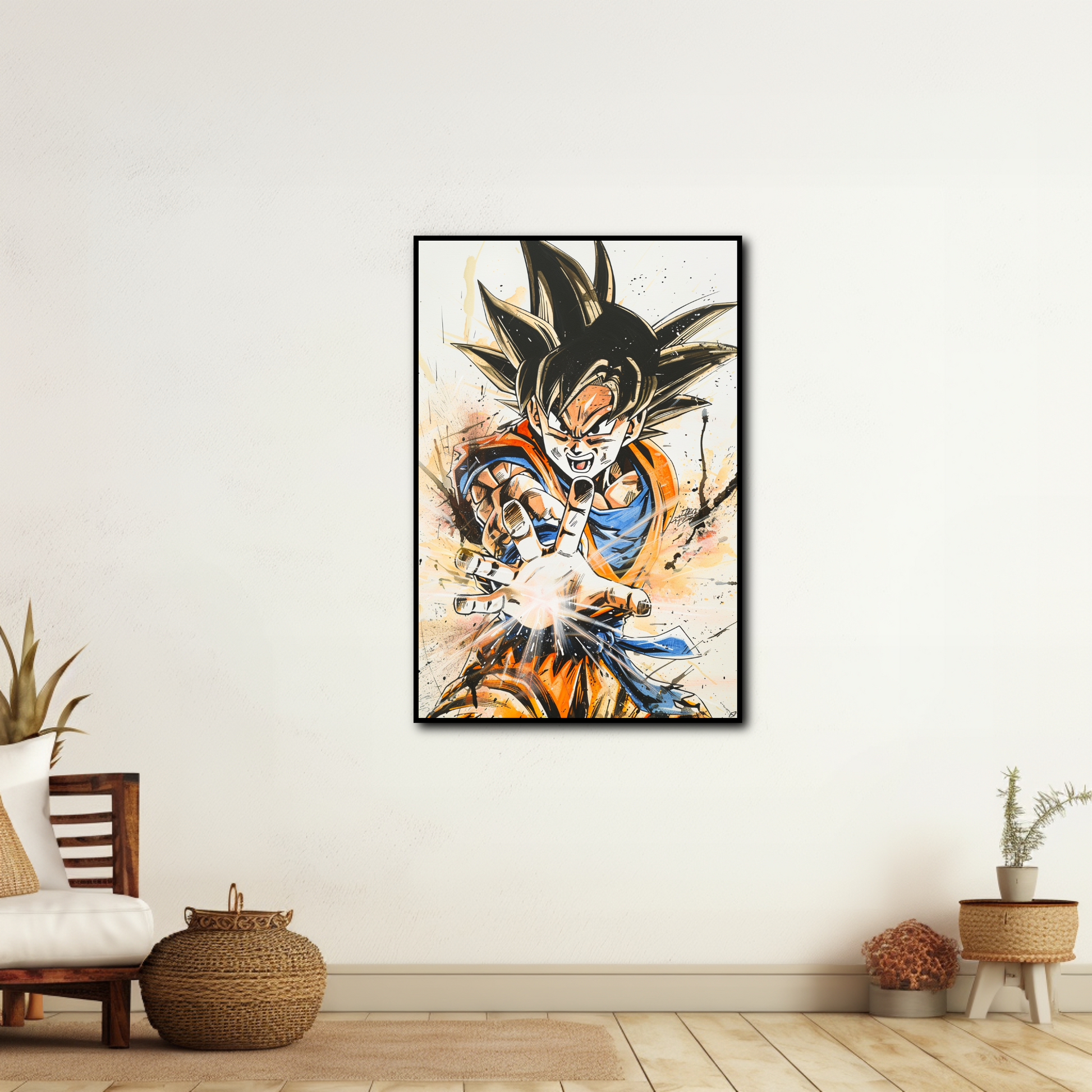 Tableau Dragon Ball Sangoku Kameha