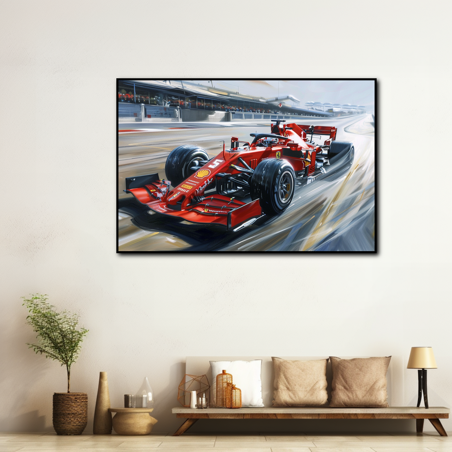 Tableau Formule 1 Ferrari