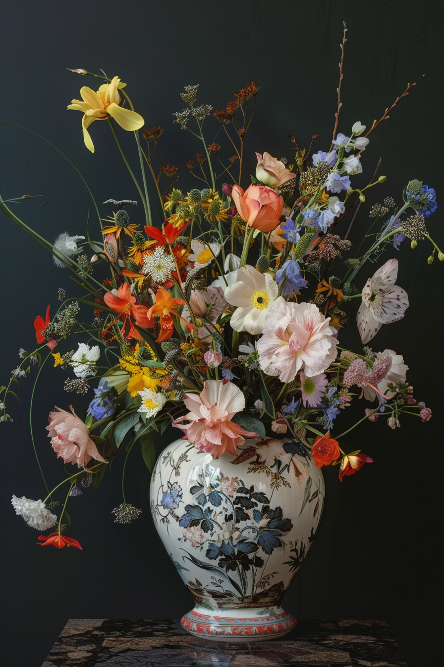 Tableau Pot de Fleurs