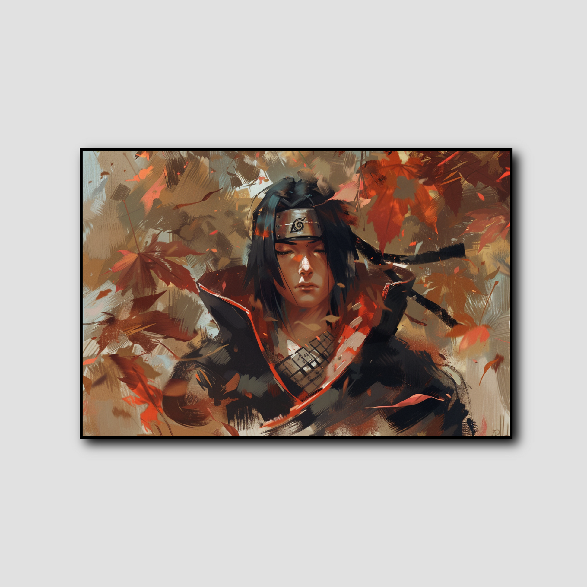 Tableau Naruto Itachi Sérénade d'Automne