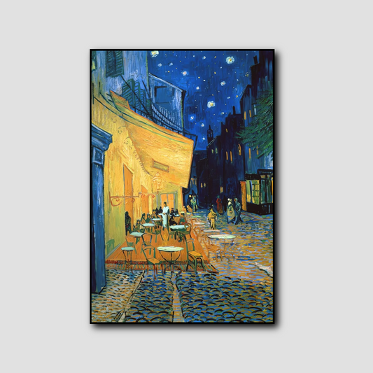 Terrasse de café de nuit - Vincent Van Gogh