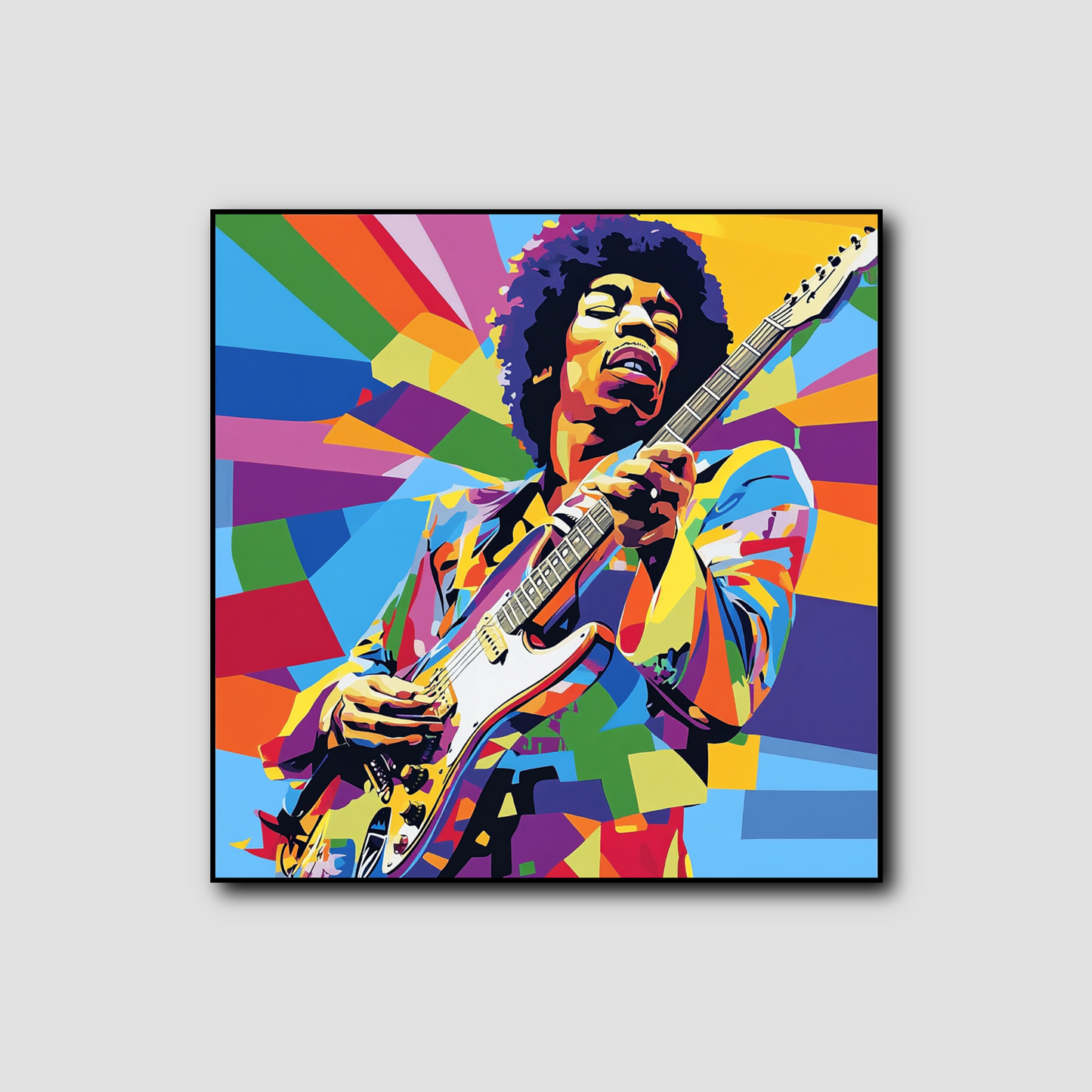 Tableau Jimi Hendrix Pop Art