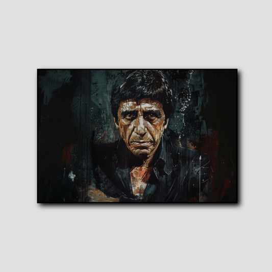 Tableau Scarface Al Pacino