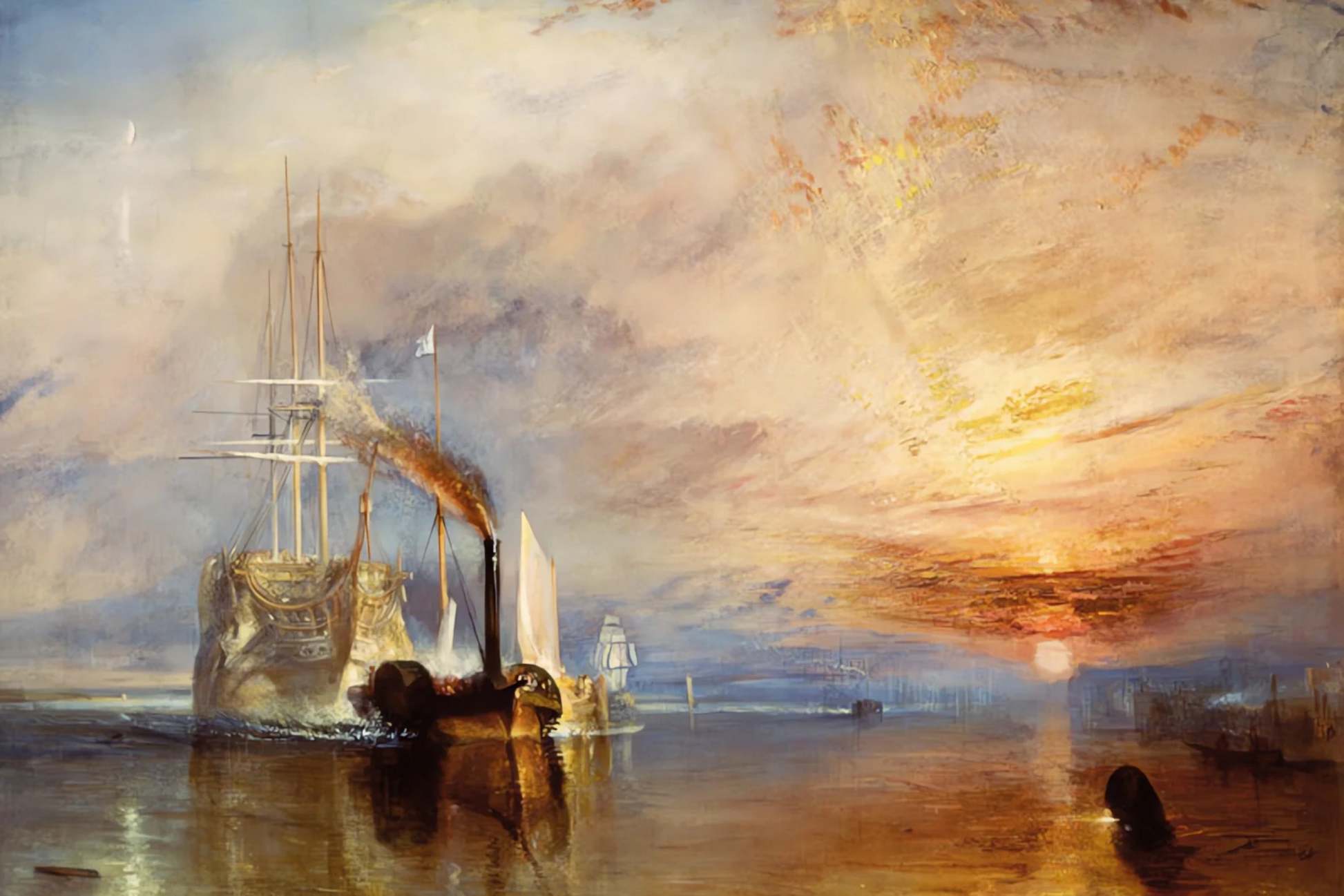 Le dernier voyage du Téméraire - William Turner