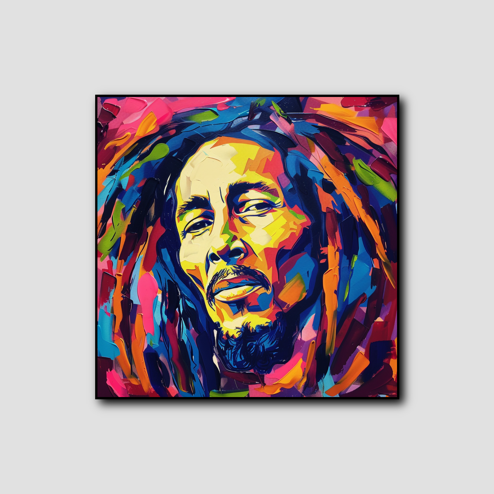 Tableau Bob Marley Rasta