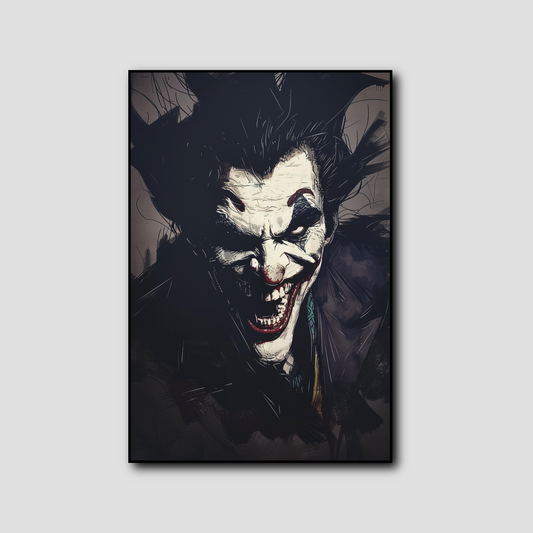 Tableau Joker Laughing