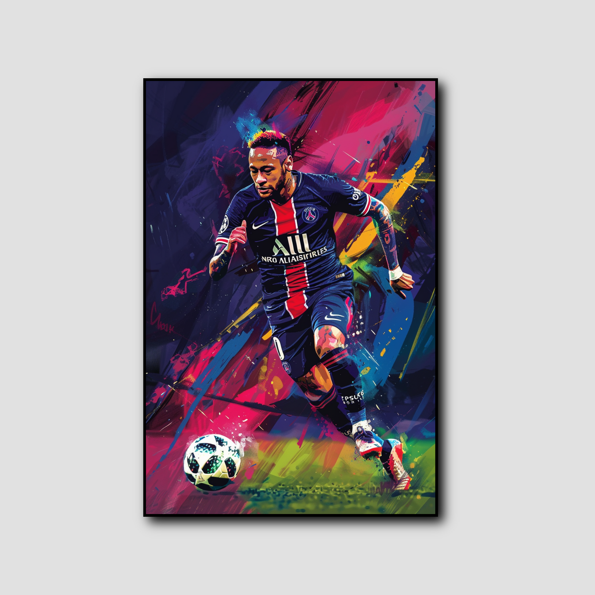 Tableau PSG Neymar