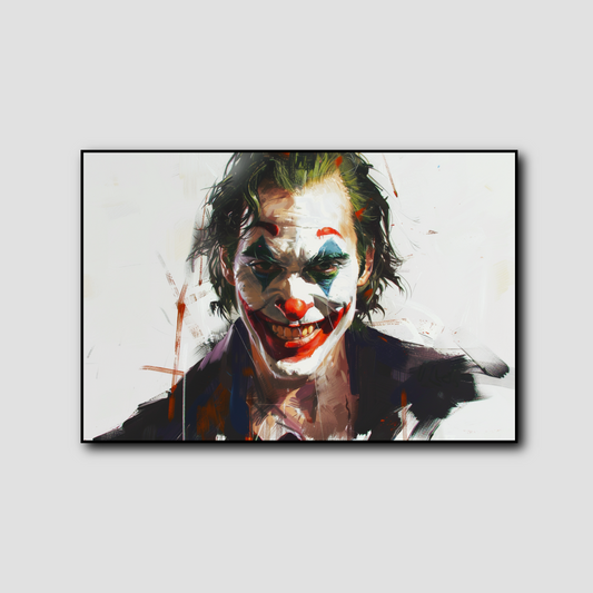 Tableau déco portrait Joker Smile Comics – Batman