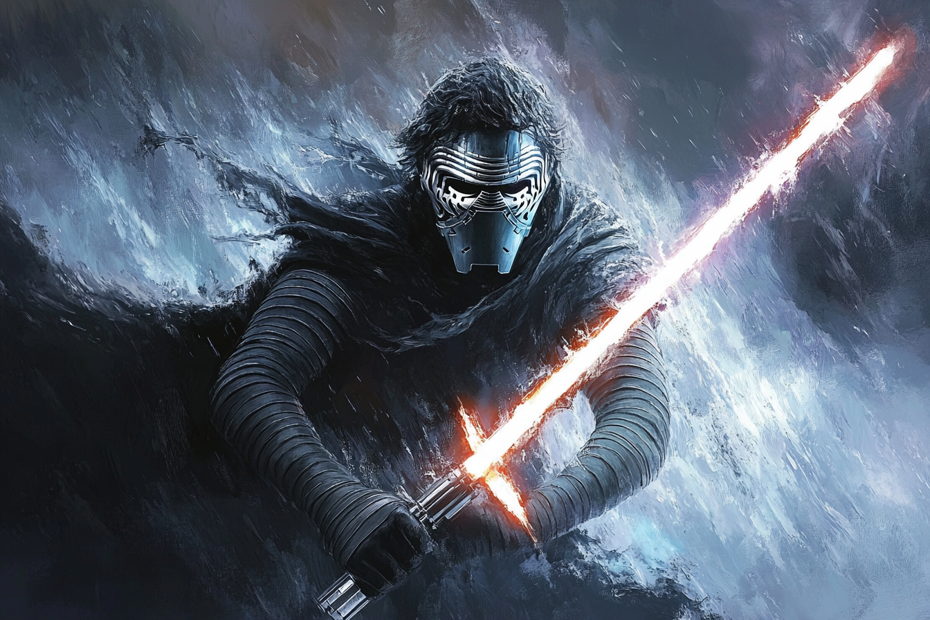 Tableau déco Star Wars le dernier Jedi – Kylo Ren