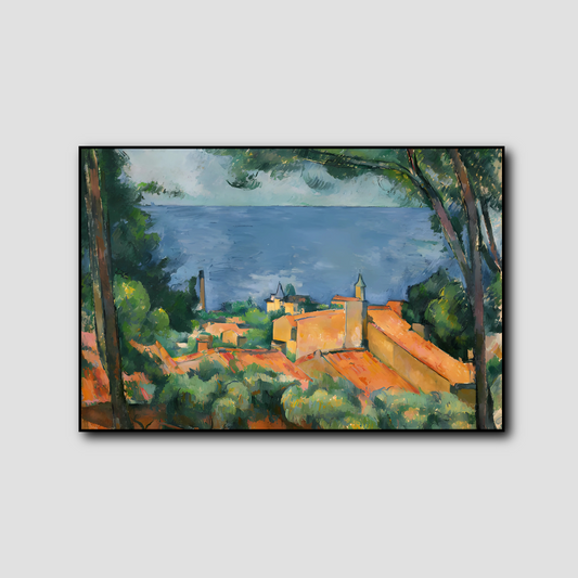 La baie à l'Estaque - Paul Cézanne