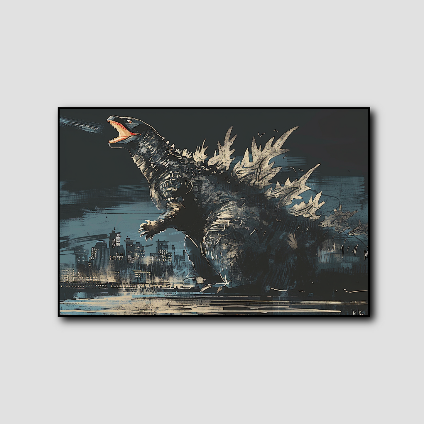 Tableau Godzilla