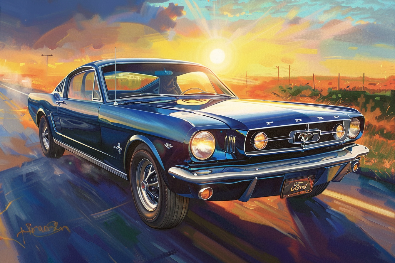 Tableau Ford Mustang 1965