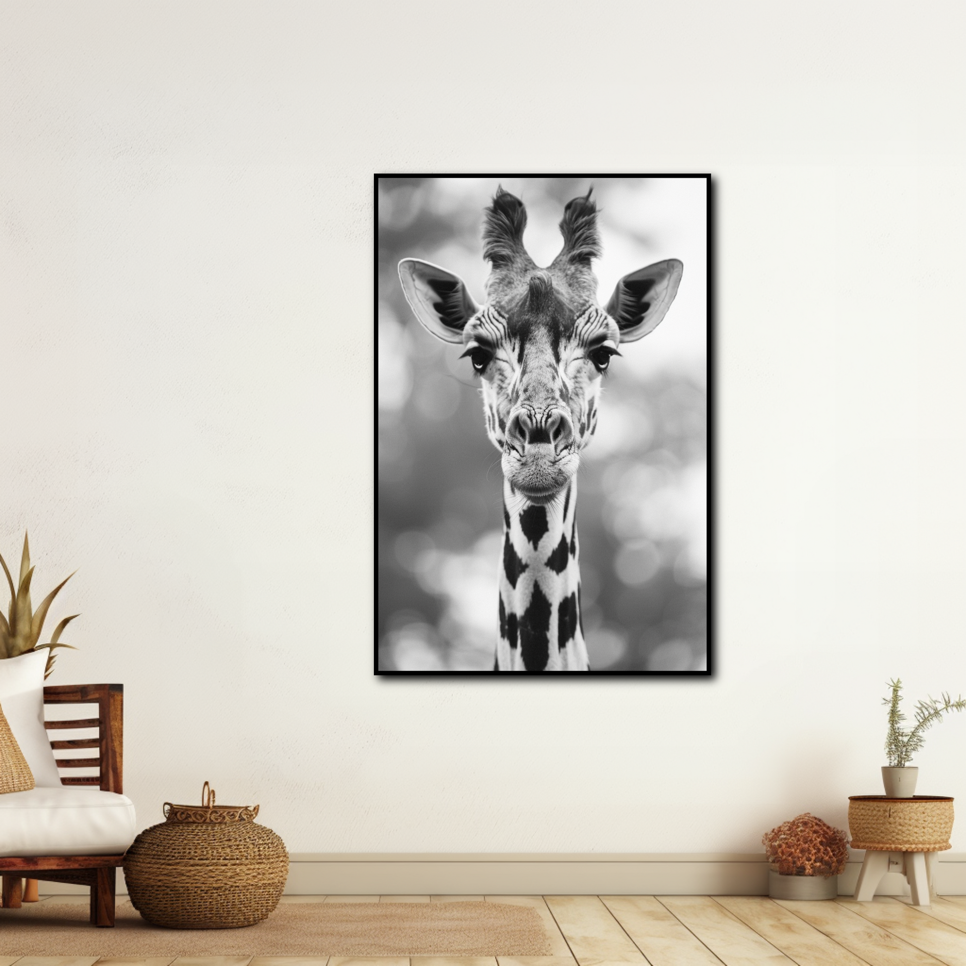 Tableau Dessin Girafe