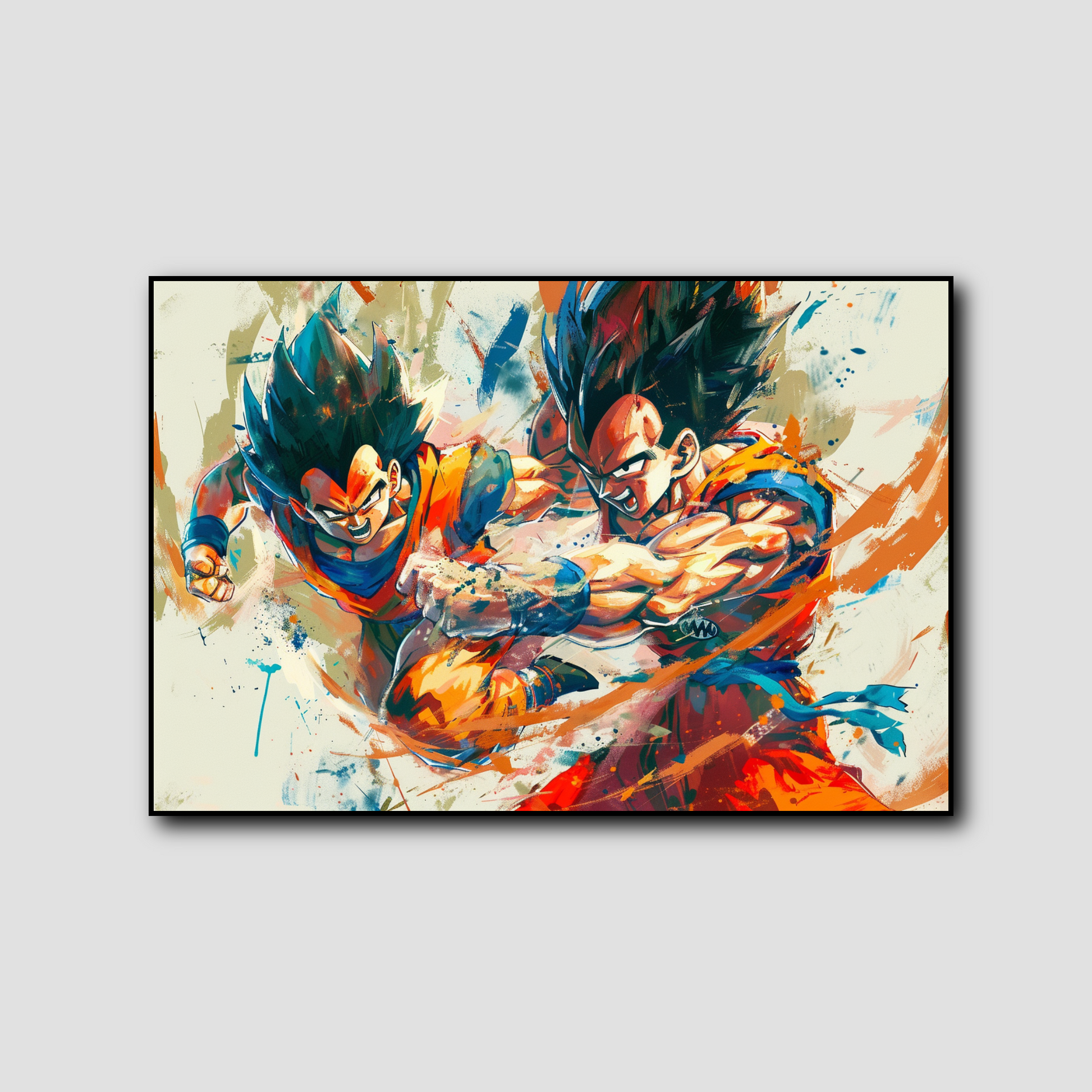 Tableau Dragon Ball Combat