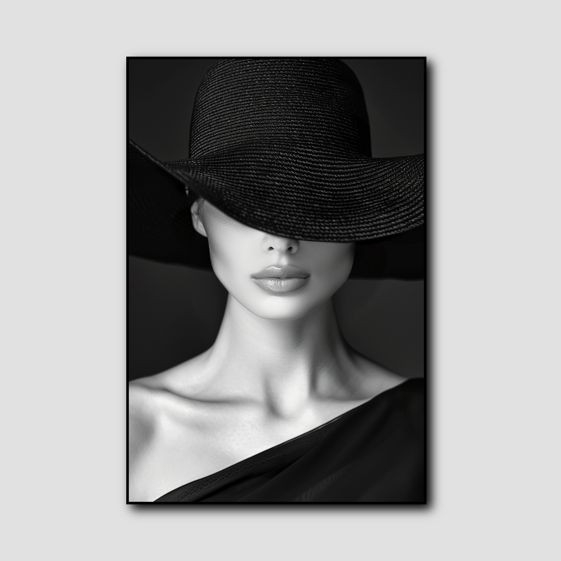 Portrait Femme Chapeau