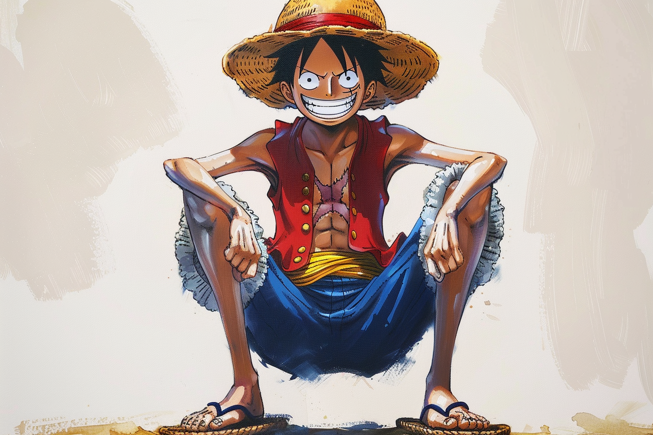 Tableau One Piece Le Sourire de Luffy