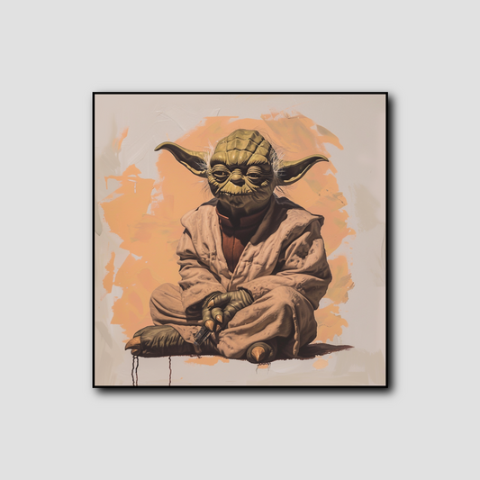 Tableau Star Wars Yoda