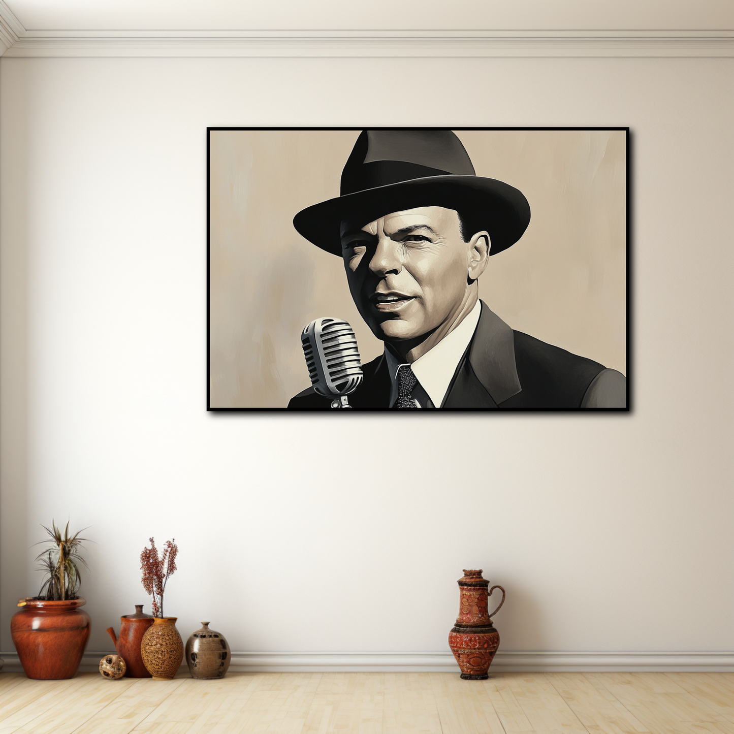 Tableau Frank Sinatra Crooner