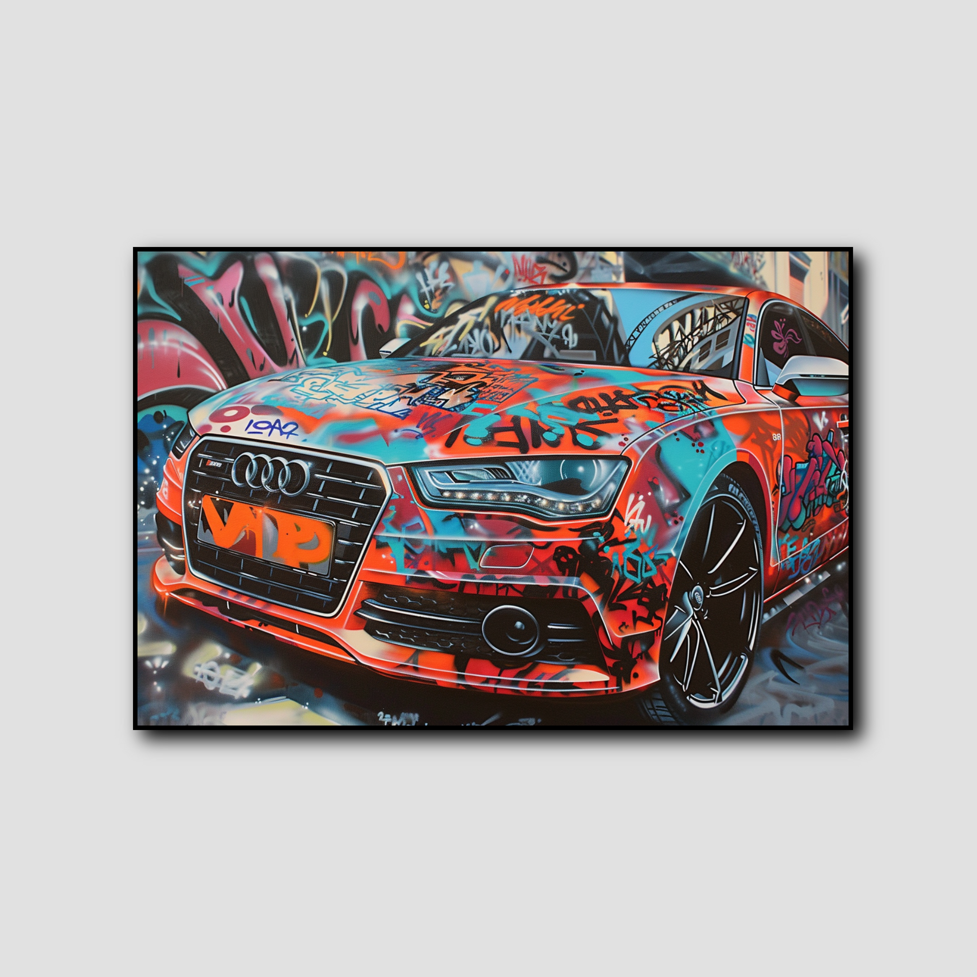 Tableau Audi Graffiti