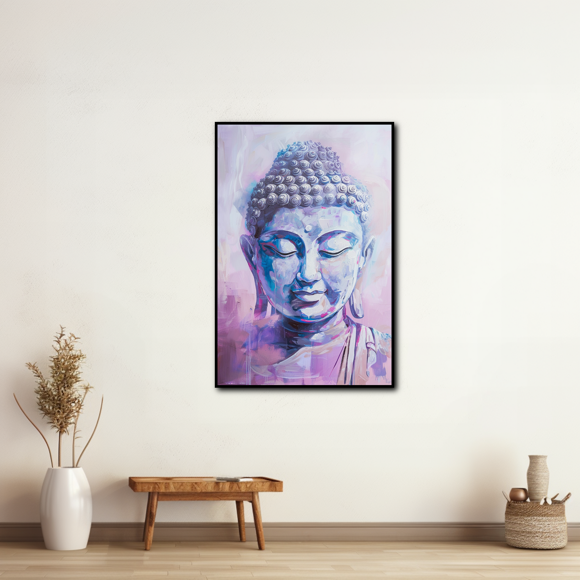 Tableau Bouddha Pastel