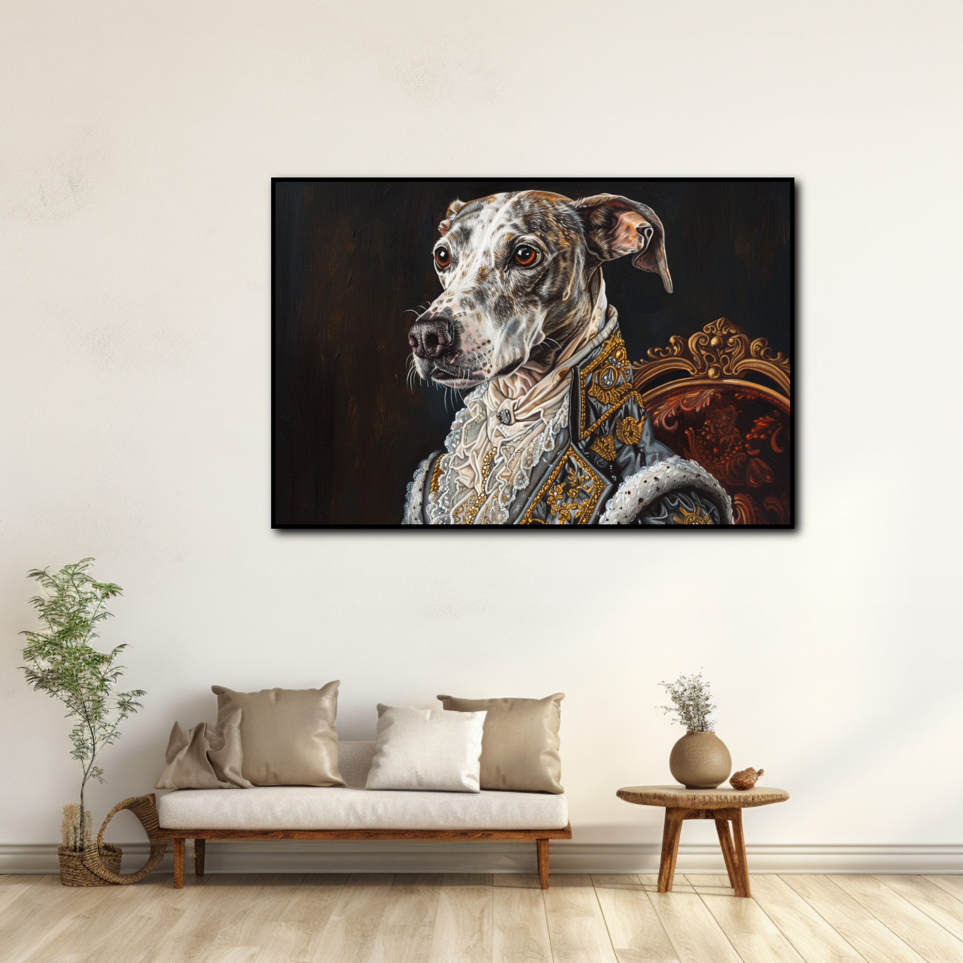 Tableau Chien Aristocrate