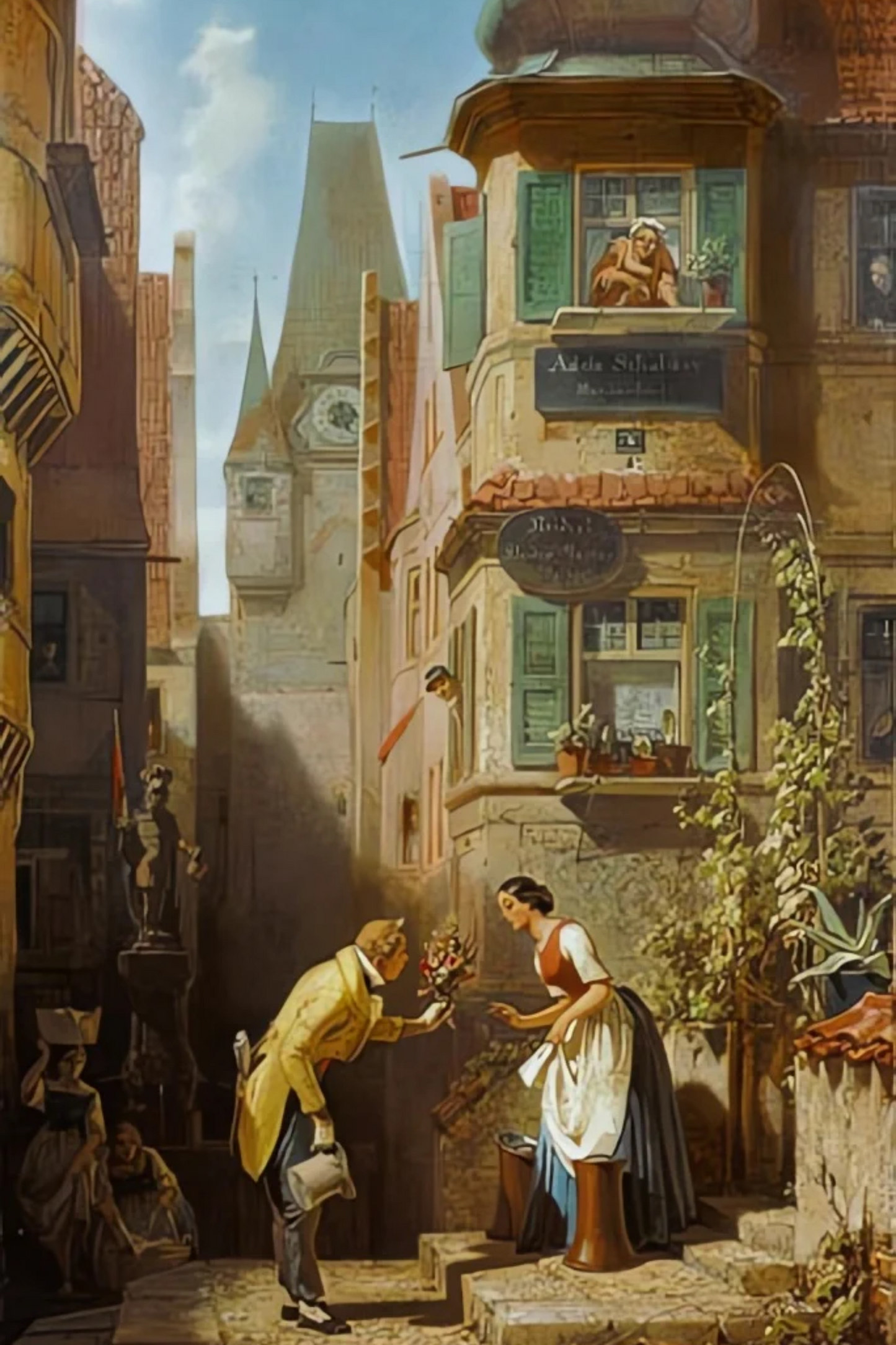 Le mariage éternel - Carl Spitzweg