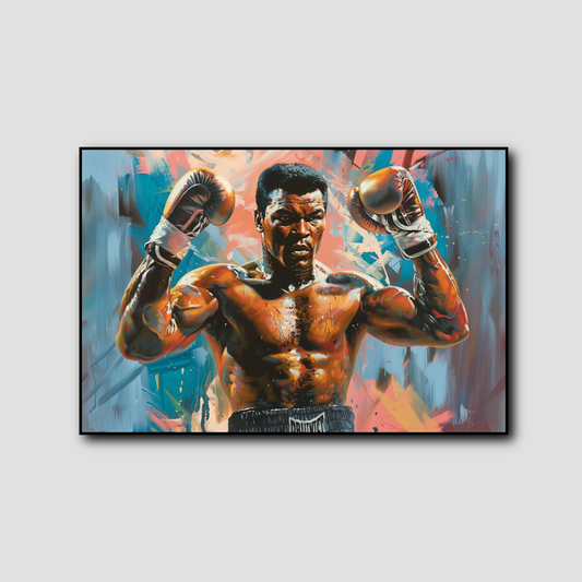 Tableau Boxe Muhammad Ali