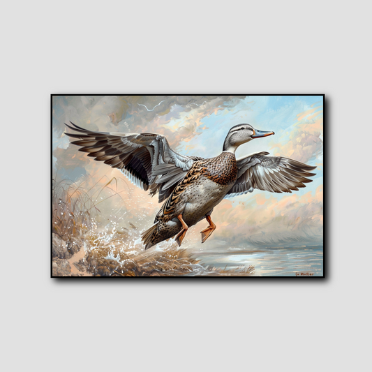 Tableau Canard Migrateur