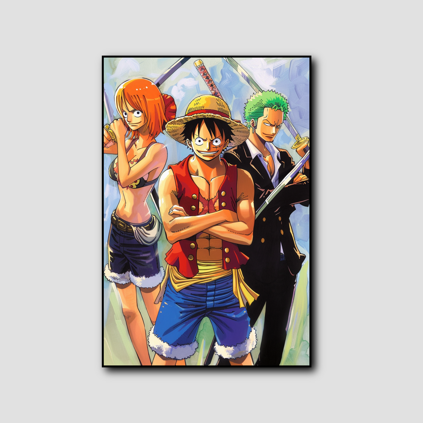 Tableau One Piece Héros de la Grand Line