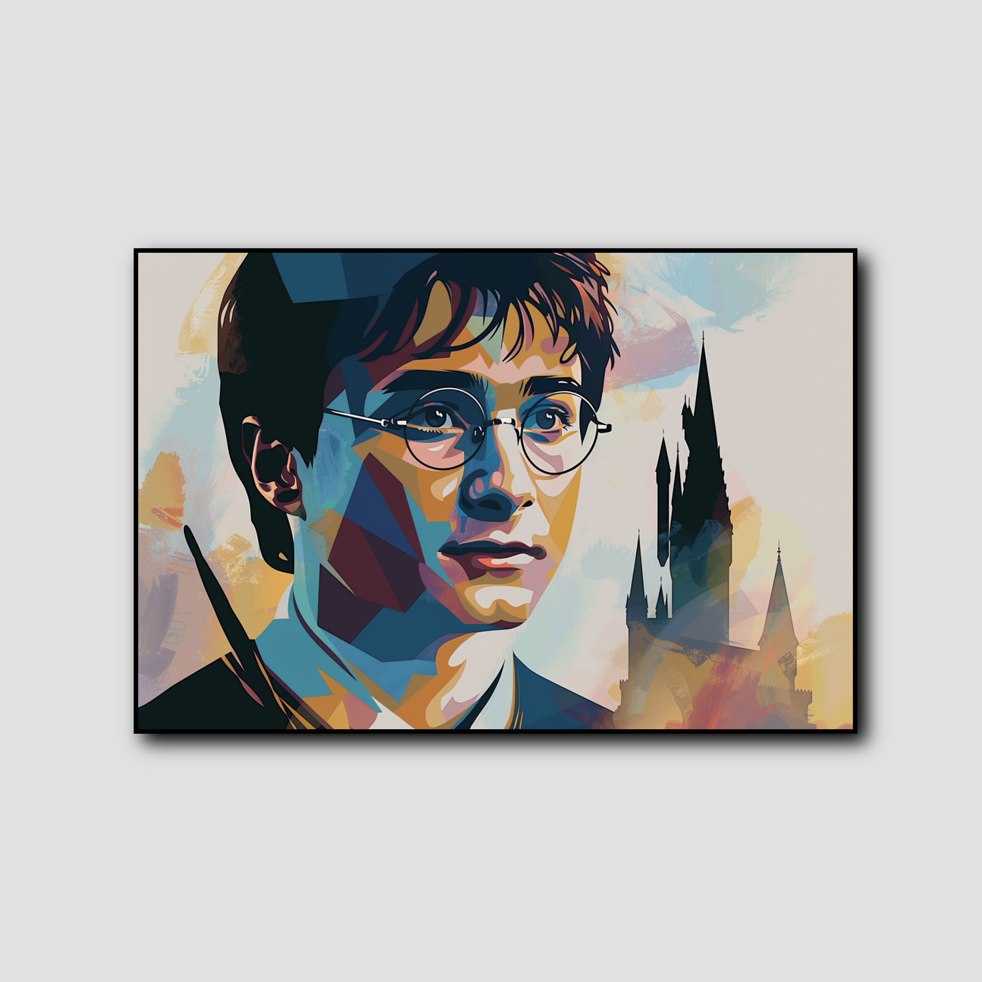 Tableau déco Harry Potter montage