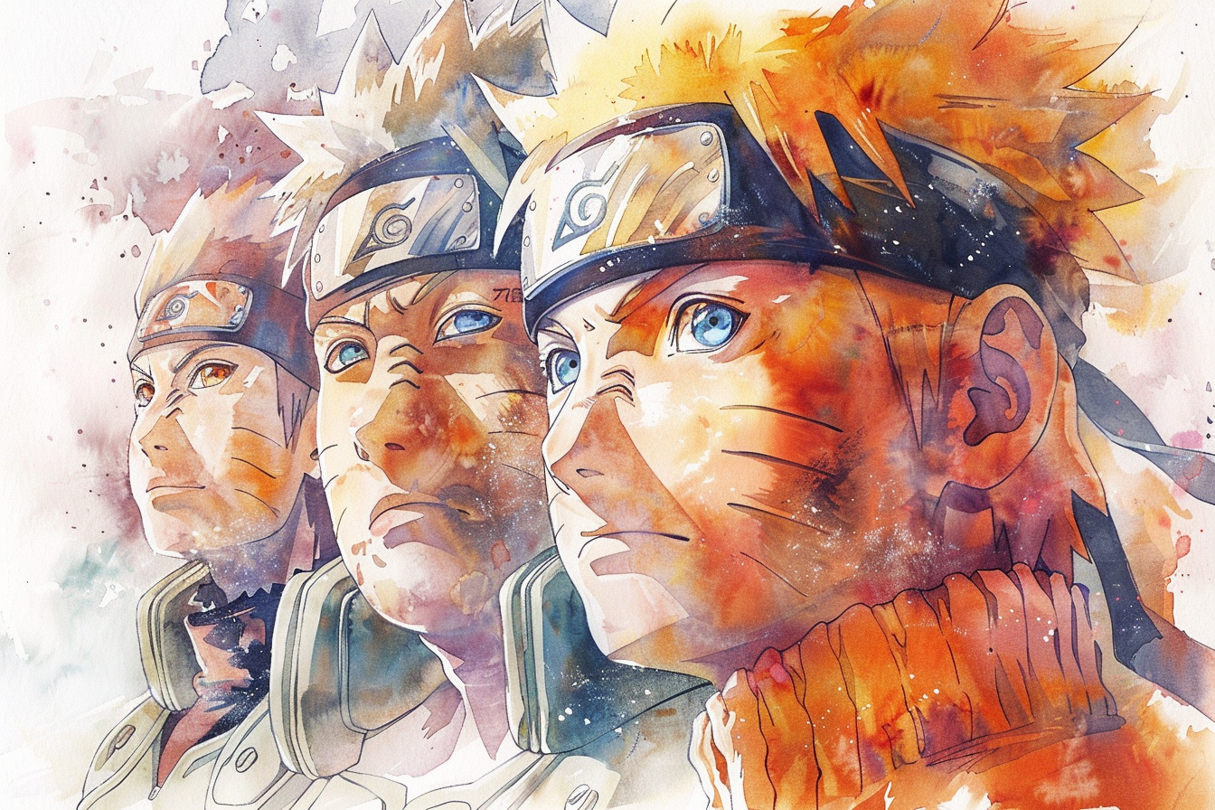 Tableau Naruto Héritage du Sensei