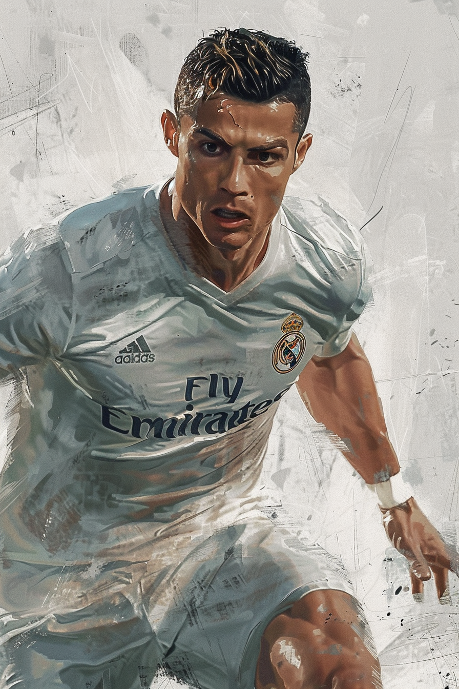 Tableau Cristiano Ronaldo CR7